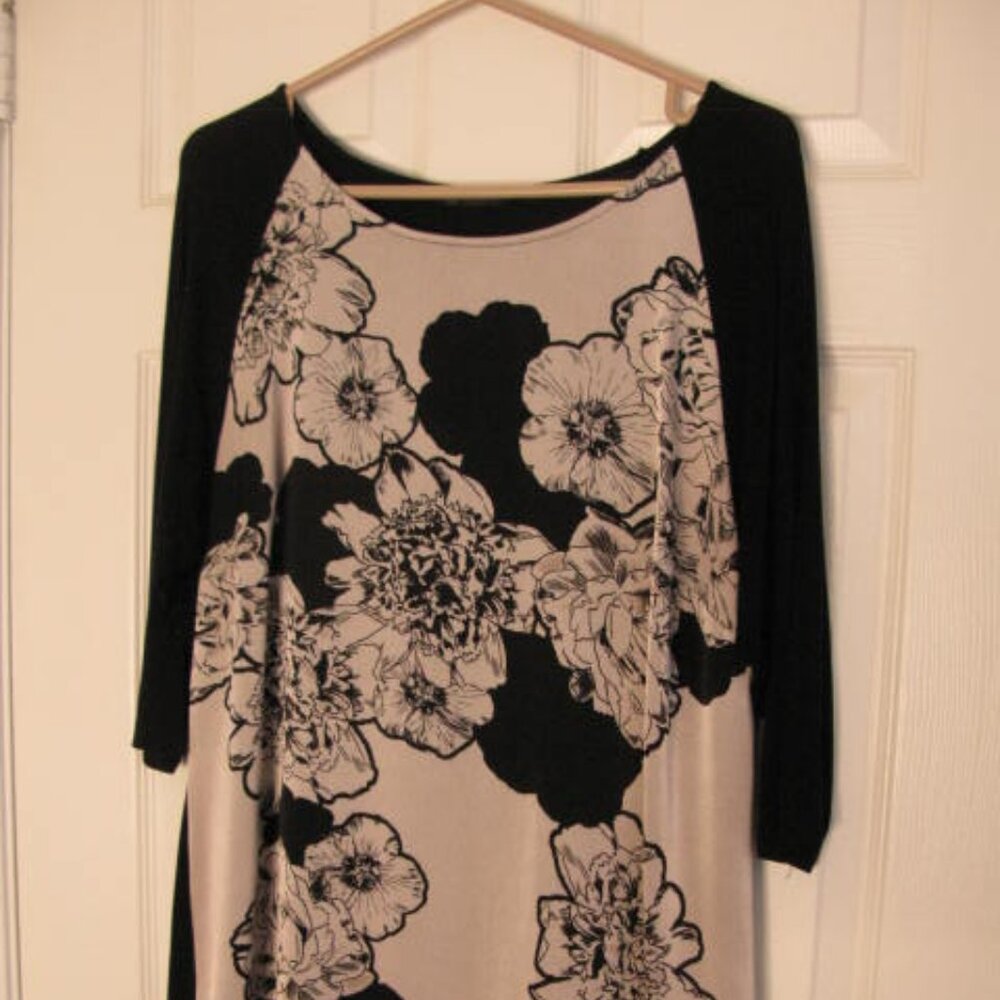 Marks and Spencer Tunic Top with baseball sleeves